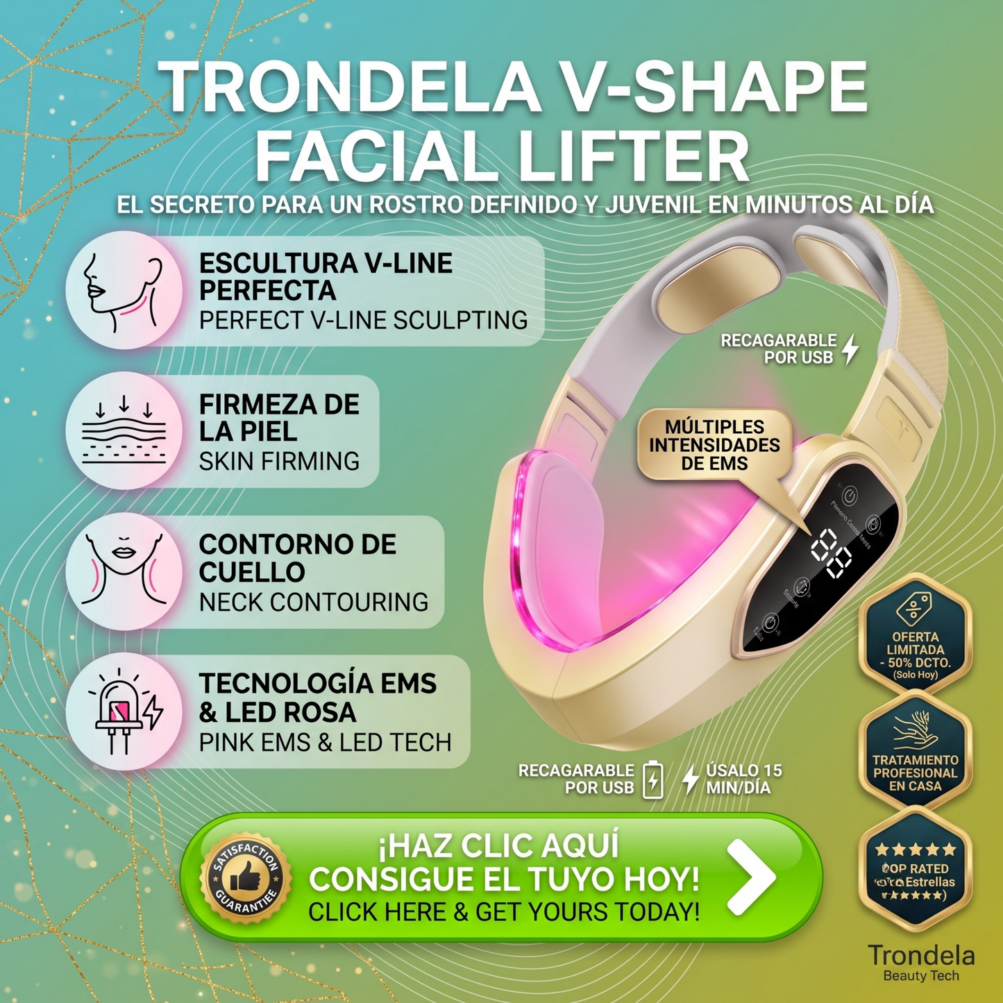Facial Lifting Massager